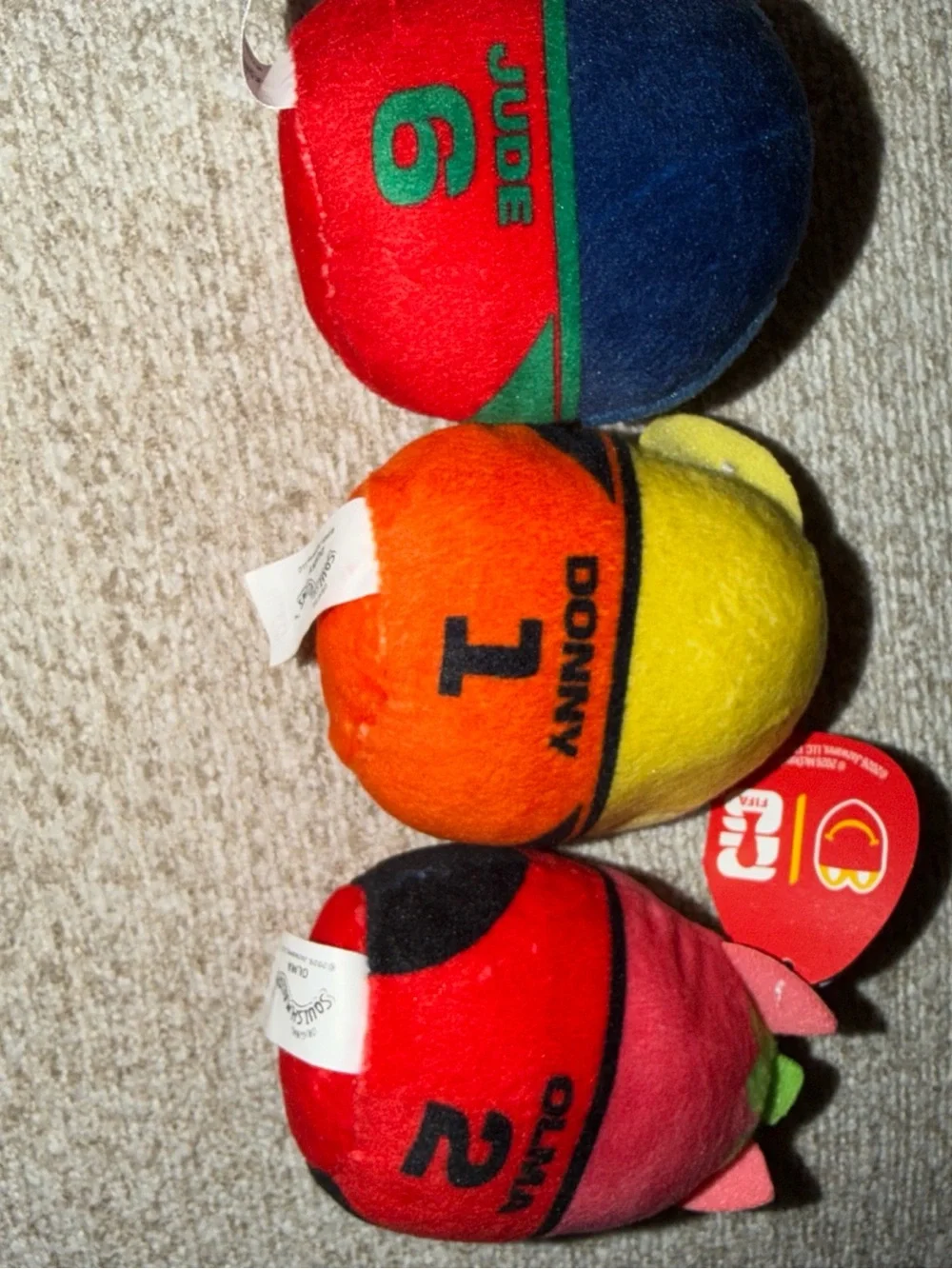 McDonald's squish mellows Fifa 2026- Soccer Theme happy meal